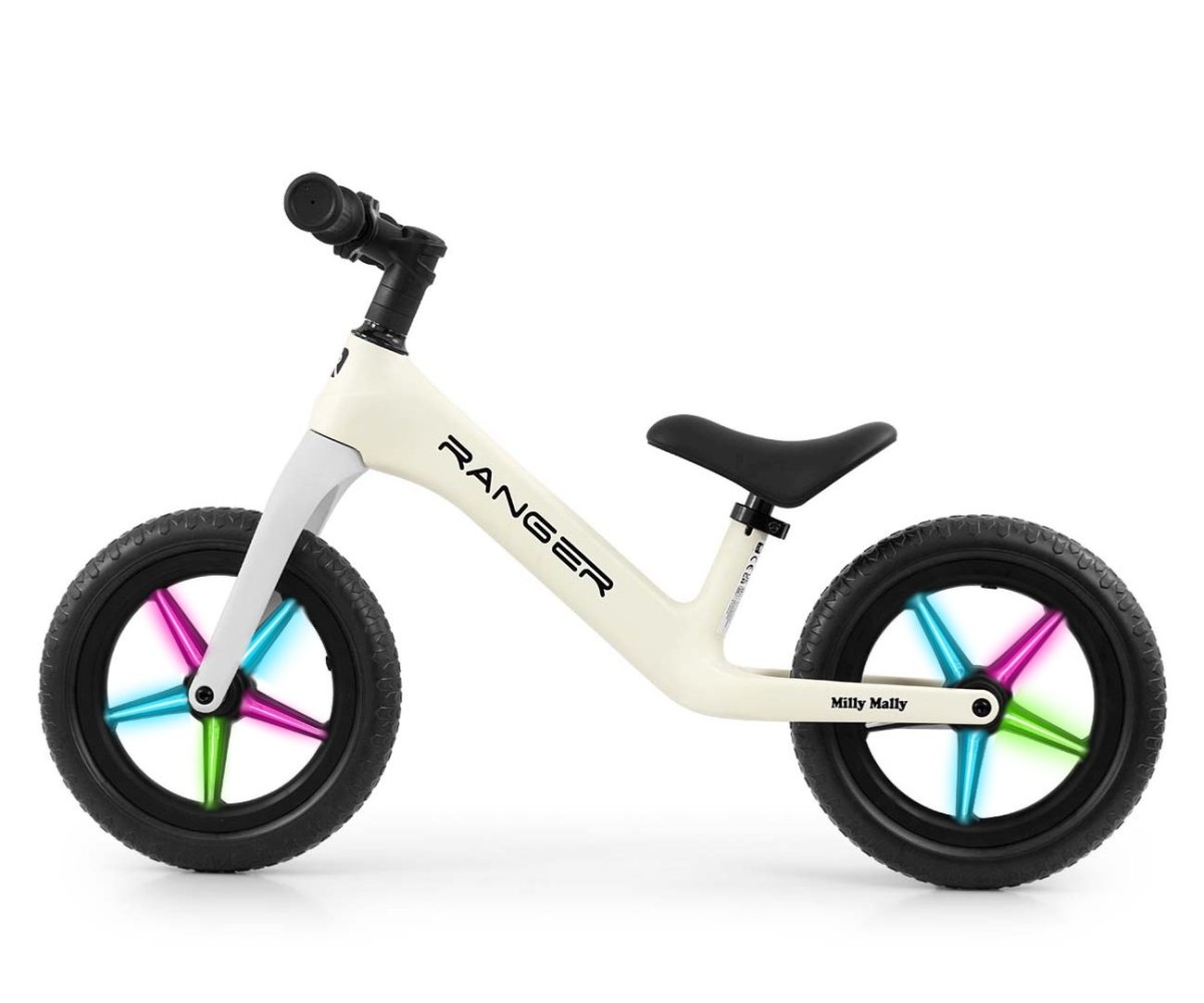 MILLY MALLY 5707 Rowerek biegowy RANGER flash white